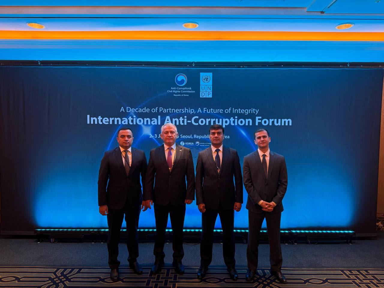 Tajikistan presented its anti-corruption experience at an international forum in Seoul.