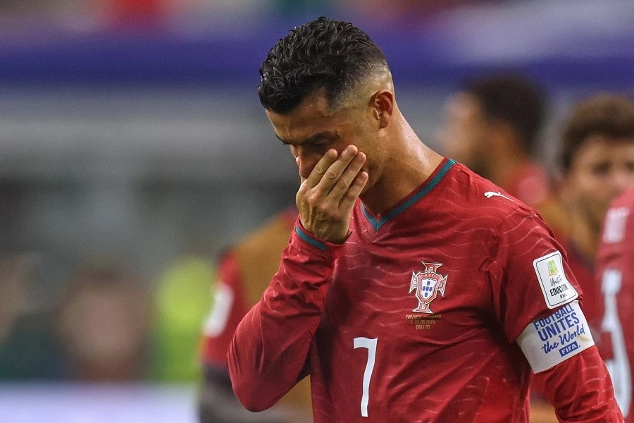 Cristiano Ronaldo played his final World Cup match of his career.