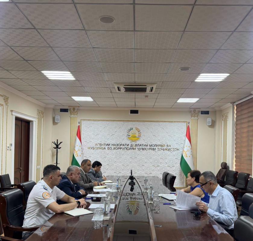 Tajikistan's Anti-Corruption Agency and UNODC discussed cooperation