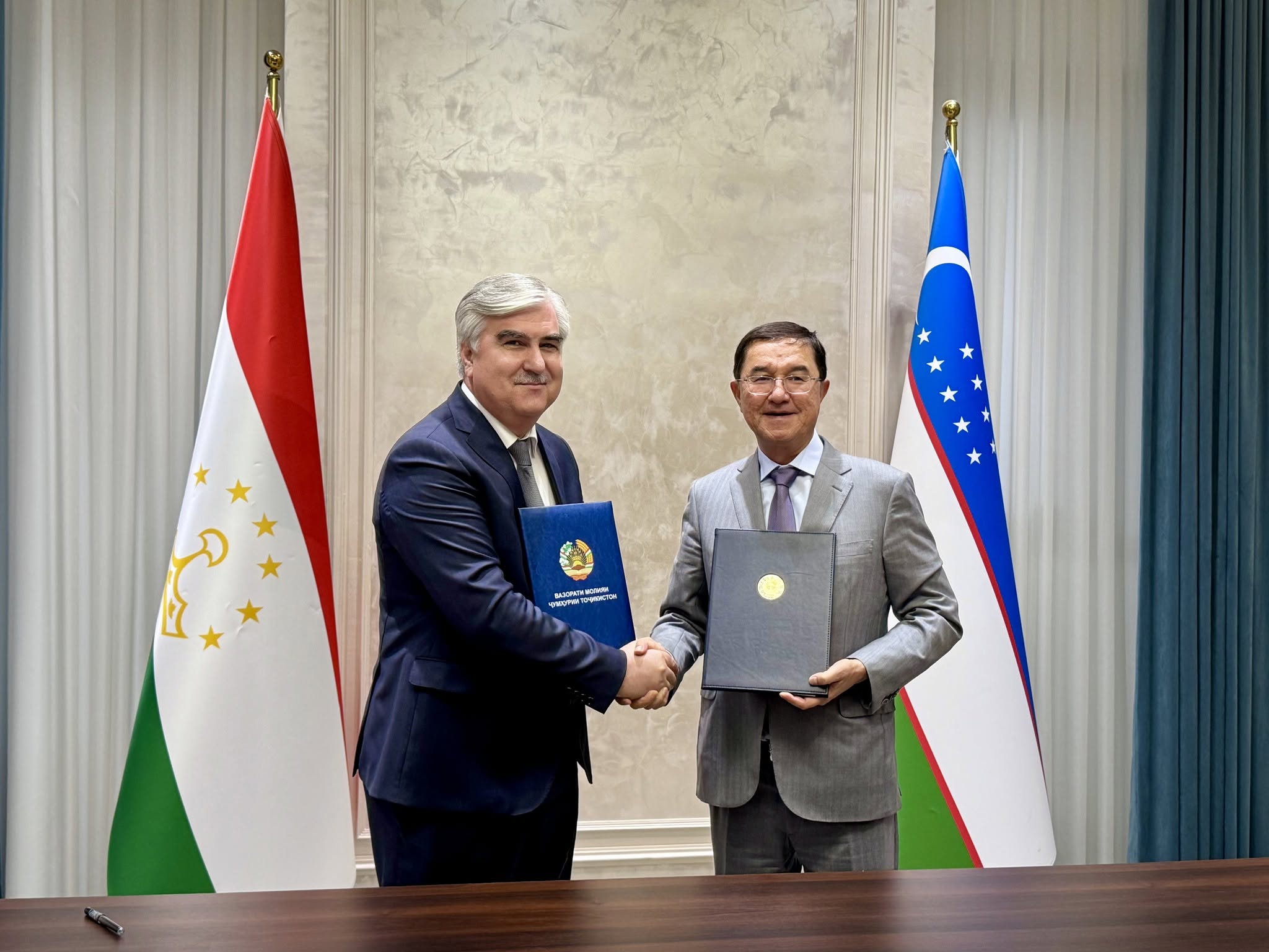 The Ministry of Finance of Tajikistan and the Ministry of Economy of Uzbekistan signed a cooperation plan for 2026-2027.