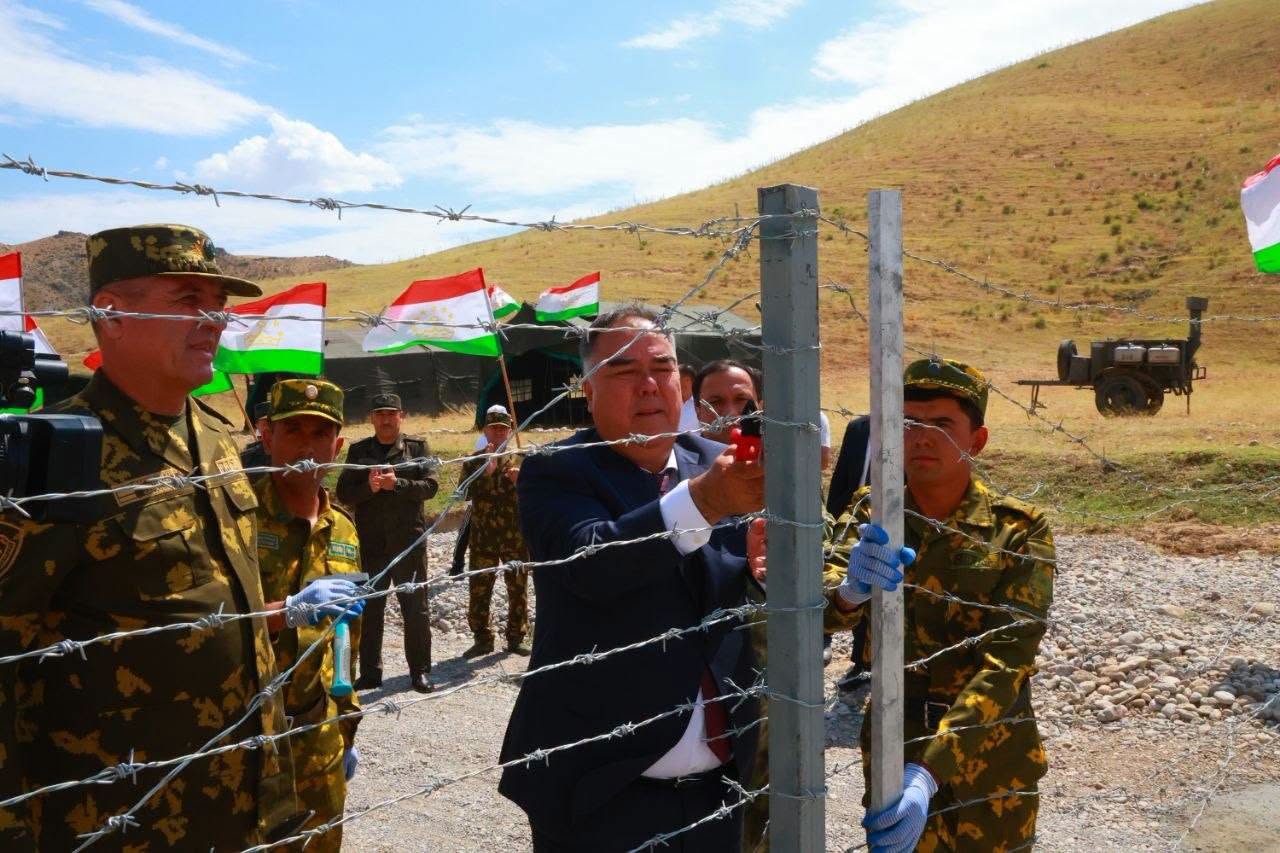 Work on developing the border with Kyrgyzstan has been completed in the Sughd region.