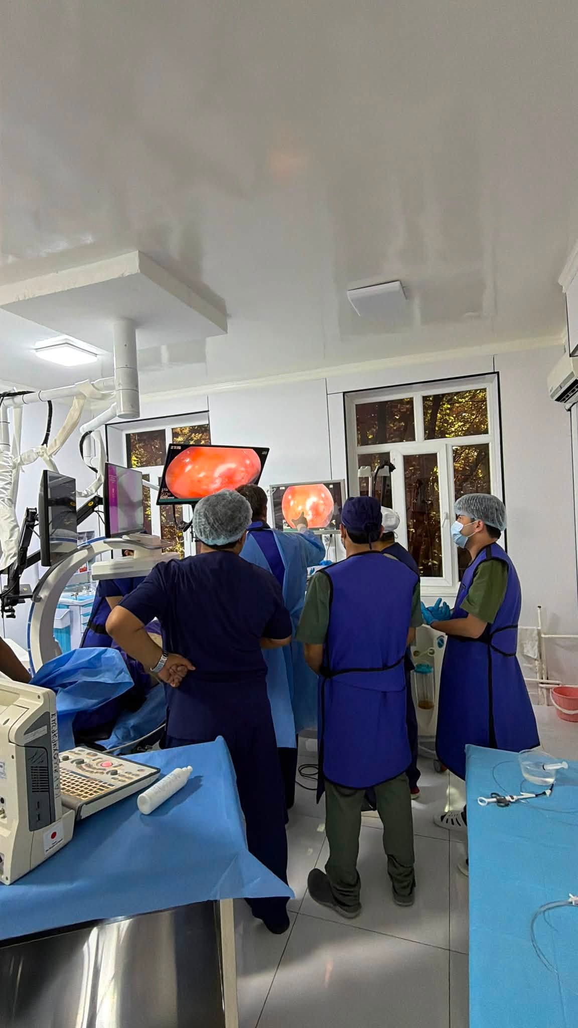 Endoscopic surgery for pancreatic cyst performed for the first time in Tajikistan