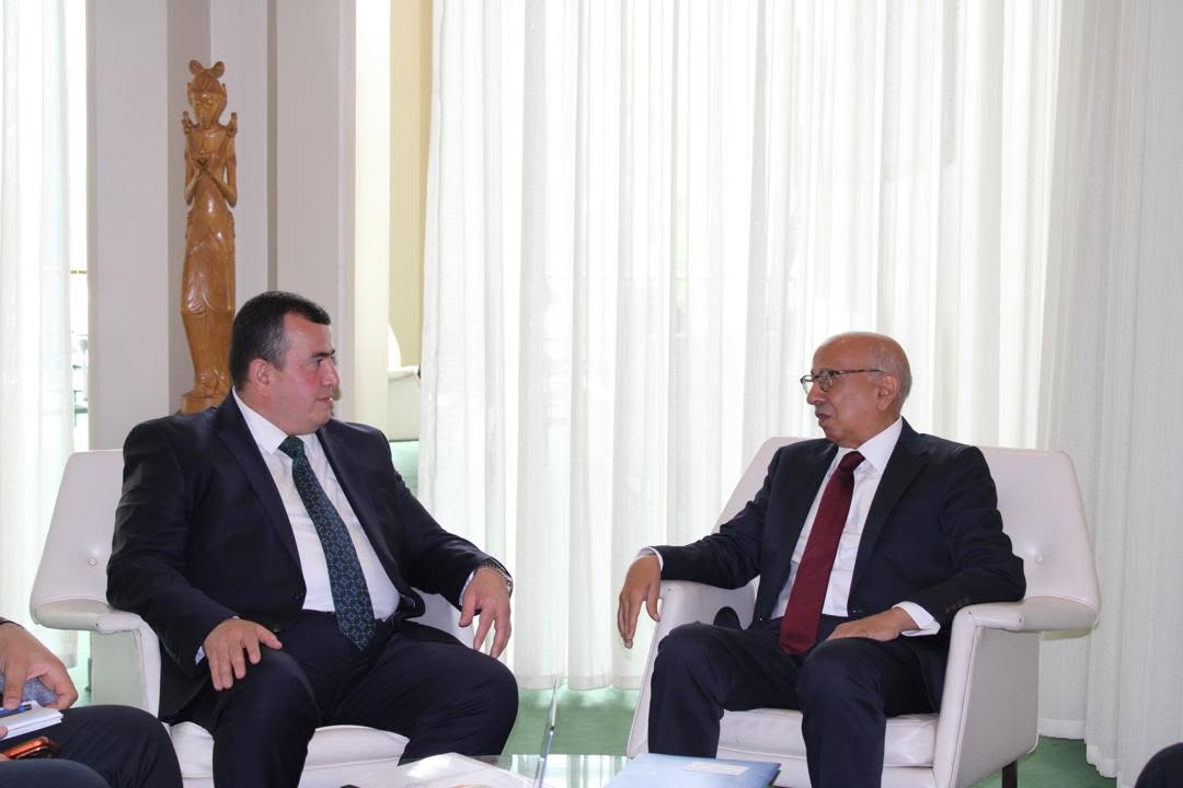 Tajikistan and the UN discussed cooperation in sustainable development and water resources.