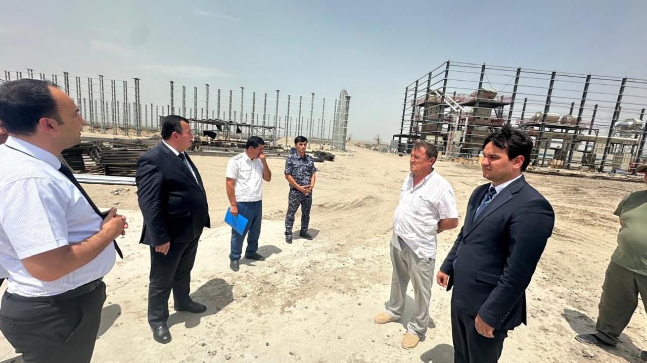 The Minister of Economic Development inspected the work of the Panj SEZ