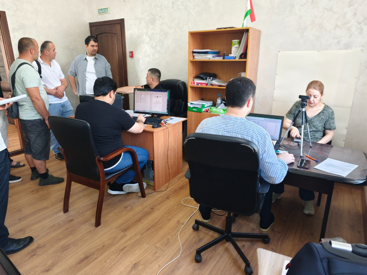 Citizens of Tajikistan in the Krasnodar Territory received on-site consular services.