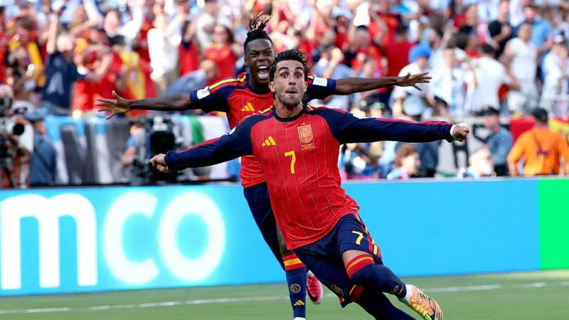 The Spanish national team became the World Cup champions.