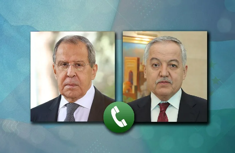 The Foreign Ministers of Tajikistan and Russia held a telephone conversation