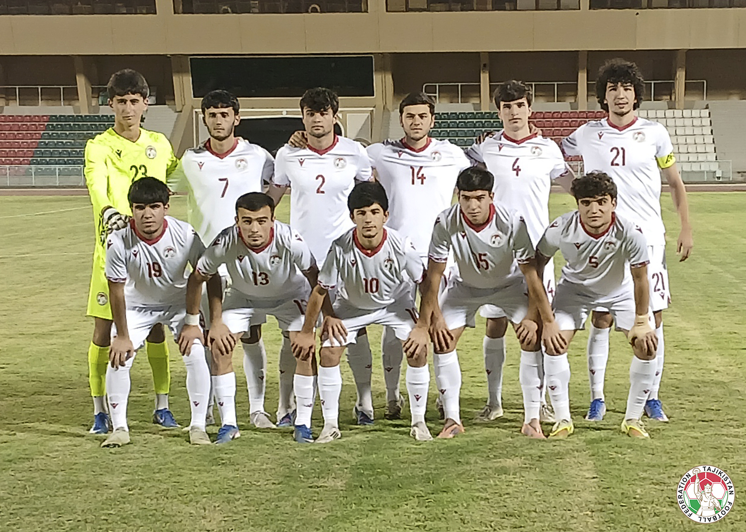 Tajikistan's youth team defeated Oman in a friendly match.