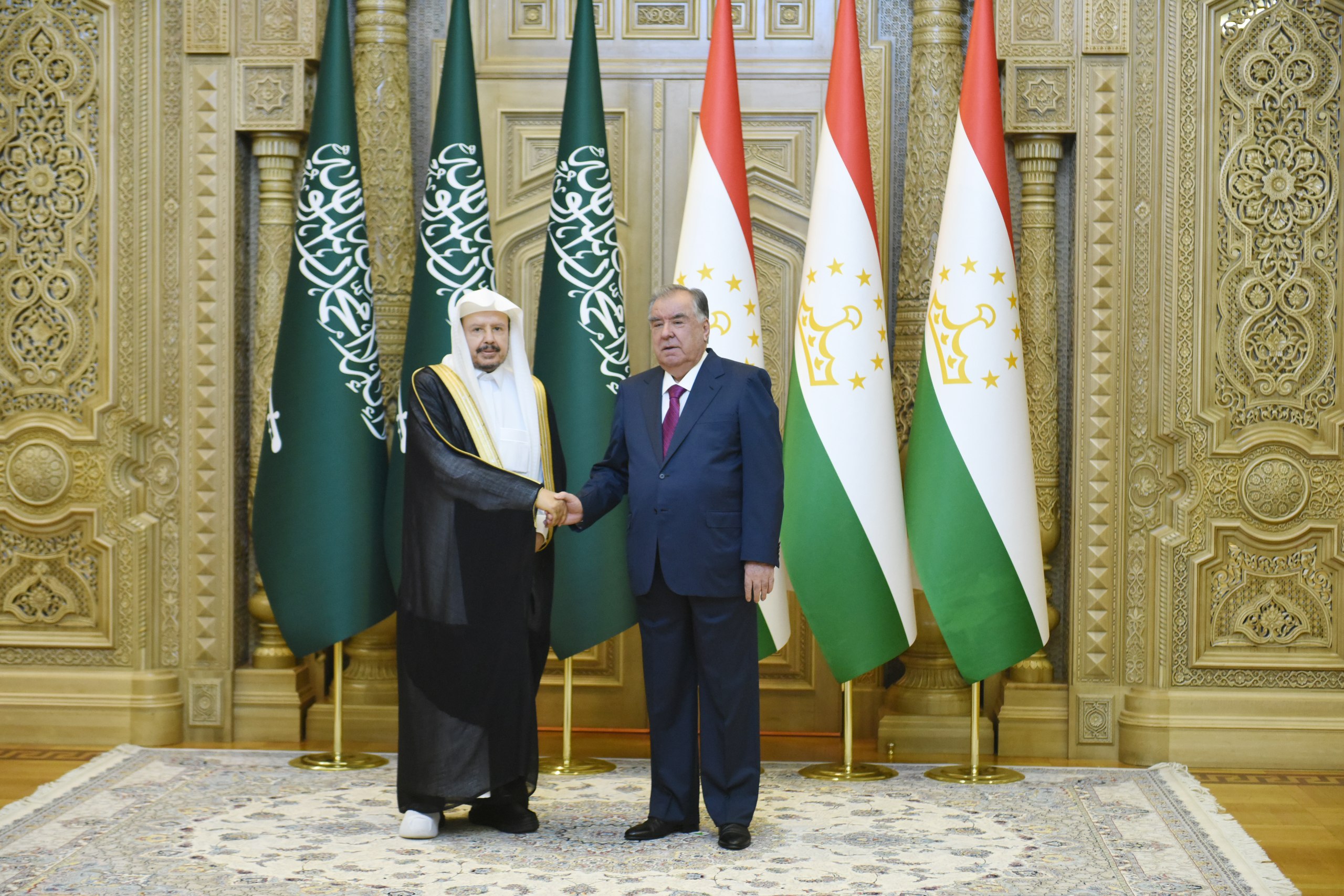 Emomali Rahmon received the Speaker of the Saudi Arabian Parliament