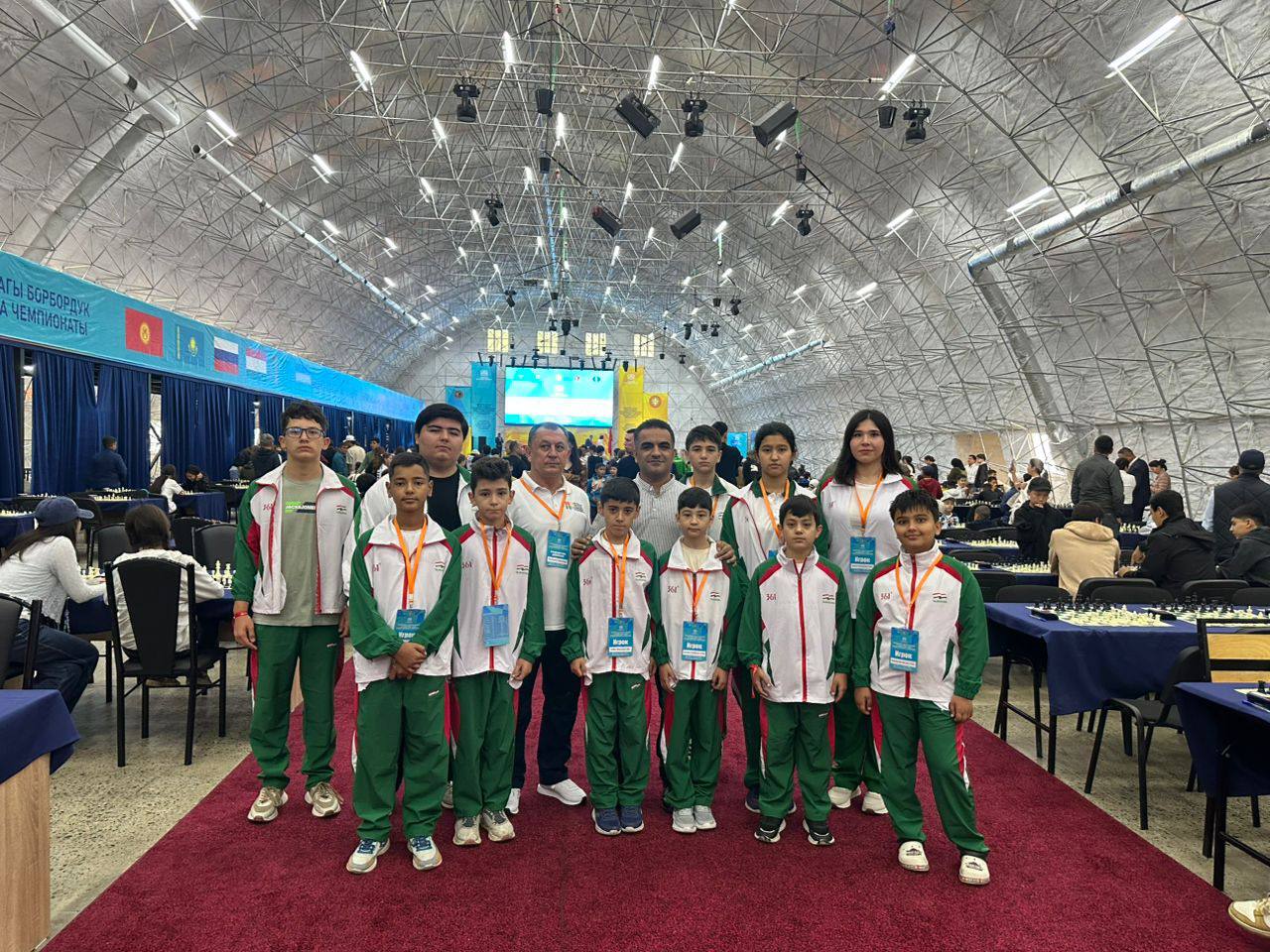 The Tajikistan national team has traveled to Kyrgyzstan for the chess championship.