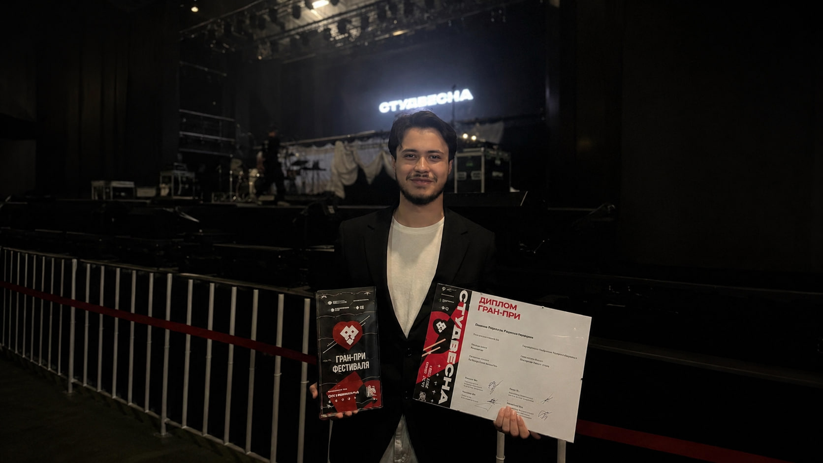A student from Tajikistan won the Grand Prix of the Russian Student Spring 2026.