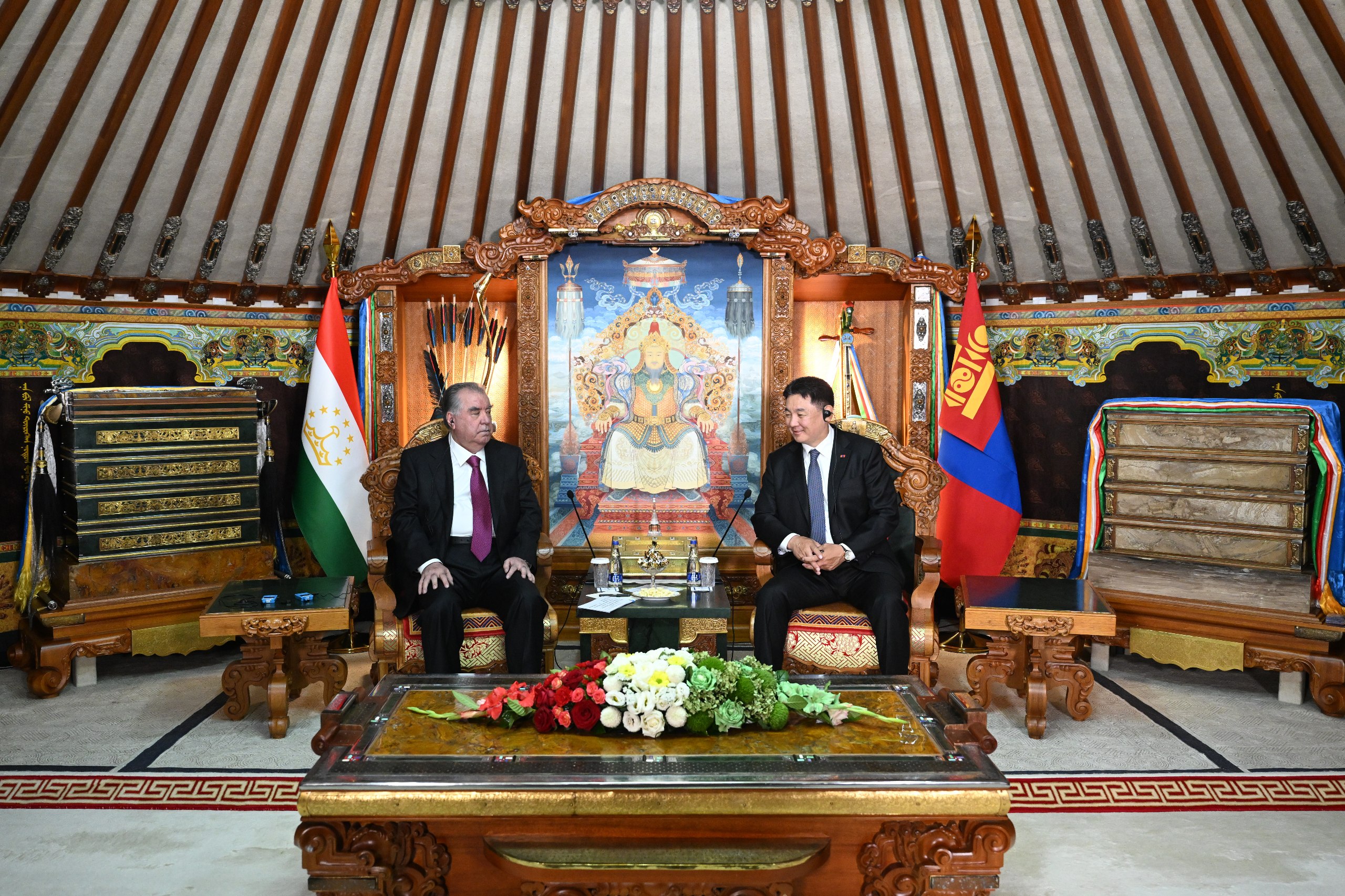 Tajikistan and Mongolia agreed to expand cooperation in the economic, energy, and humanitarian spheres.