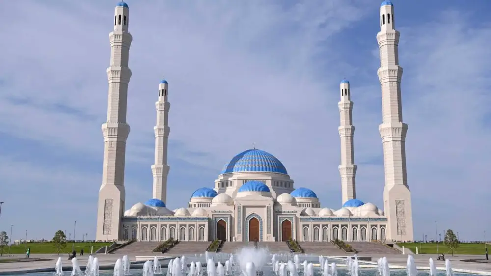 Kazakhstan's main mosque was named "Nursultan" for Nazarbayev's birthday.