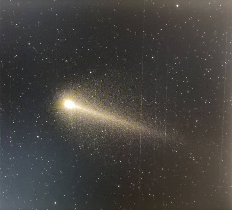Scientists in Tajikistan are studying the repeated outburst of comet 220P/McNaught.