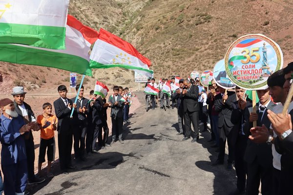Roads, a medical center, a confectionery shop, and a lyceum were commissioned in the Rasht district.